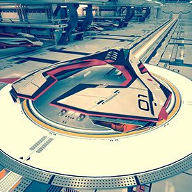 Sci Fi Laboratory 3D model :: Behance