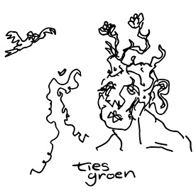 tiesgroen