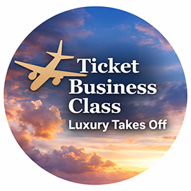 Ticket Business Class - Premium Air Travel Solutions | Business & First Class Flight Deals Worldwide in North Miami, FL, USA :: Behance