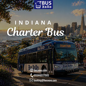 Indiana Charter Bus - Indiana Charter Bus - Experience a Luxurious Journey in Indianapolis, IN, USA :: Behance