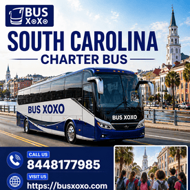 South Carolina Charter Bus for Corporate Travel - Travel in Charleston, SC, USA :: Behance